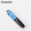Naar de thuisinsluitende vezelkabel snelle connector